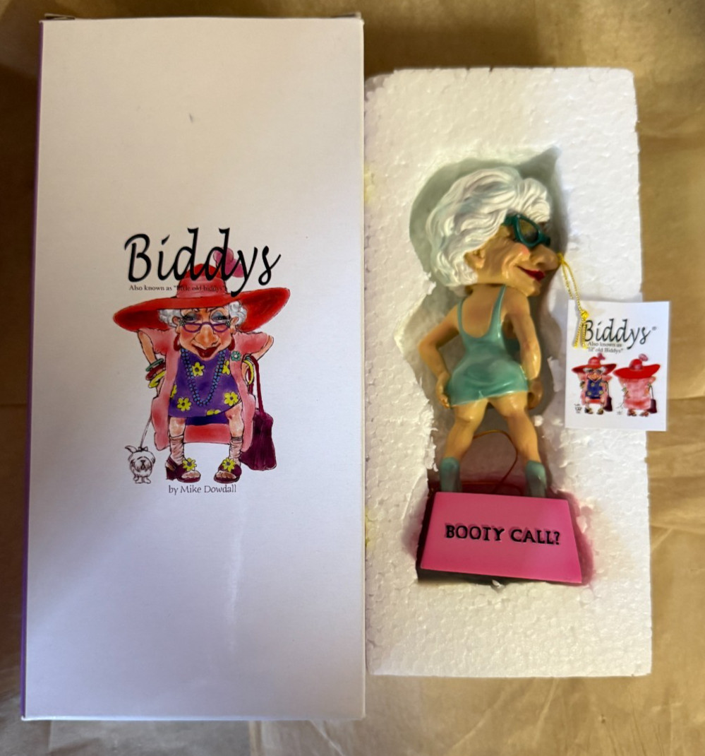 Westland Giftware Biddys 12878 BOOTY CALL Figurine New in box