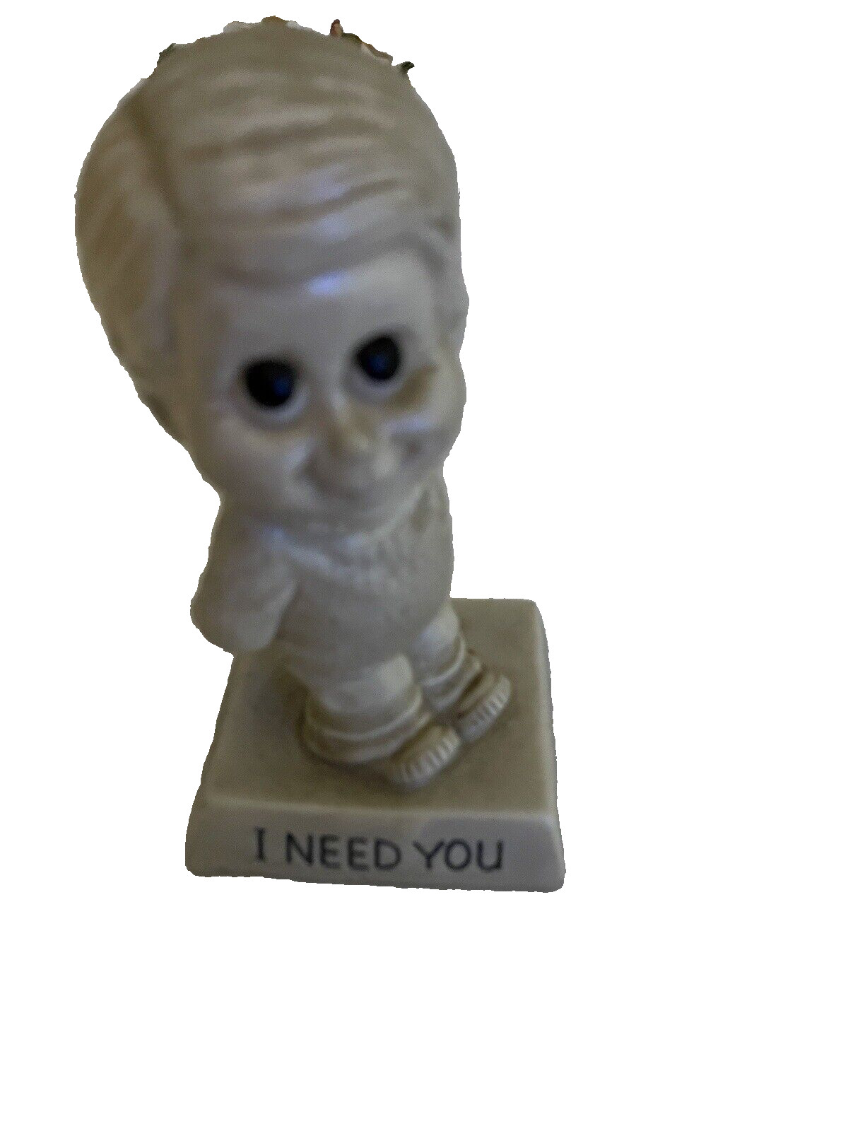 VINTAGE 1971 I NEED YOU Russ & Wallace Berries 6” Statue Figurine 9035