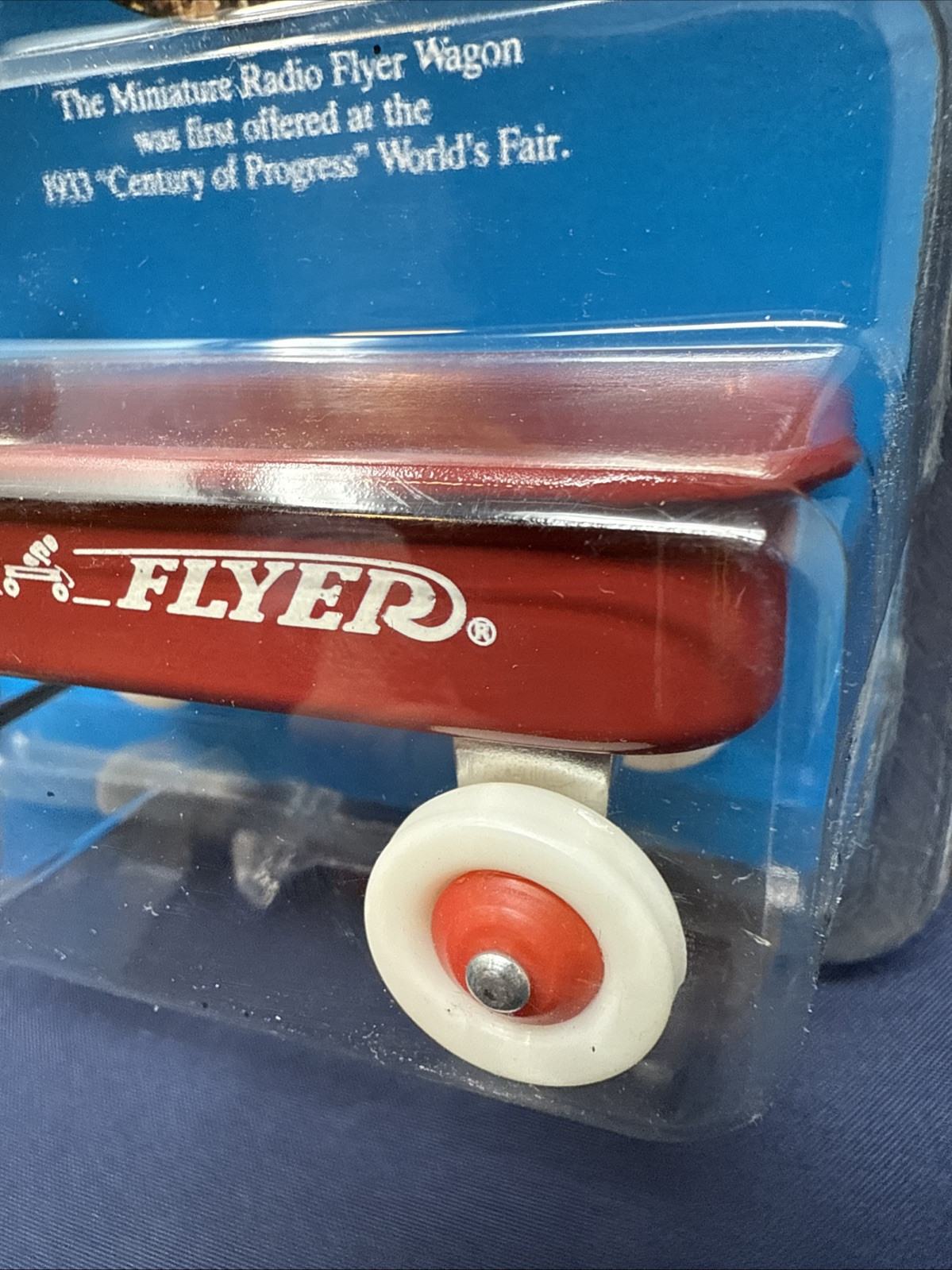 NEW 1990 Miniature Mini Radio Flyer Wagon Model #1 Sealed in Packaging BRAND NEW