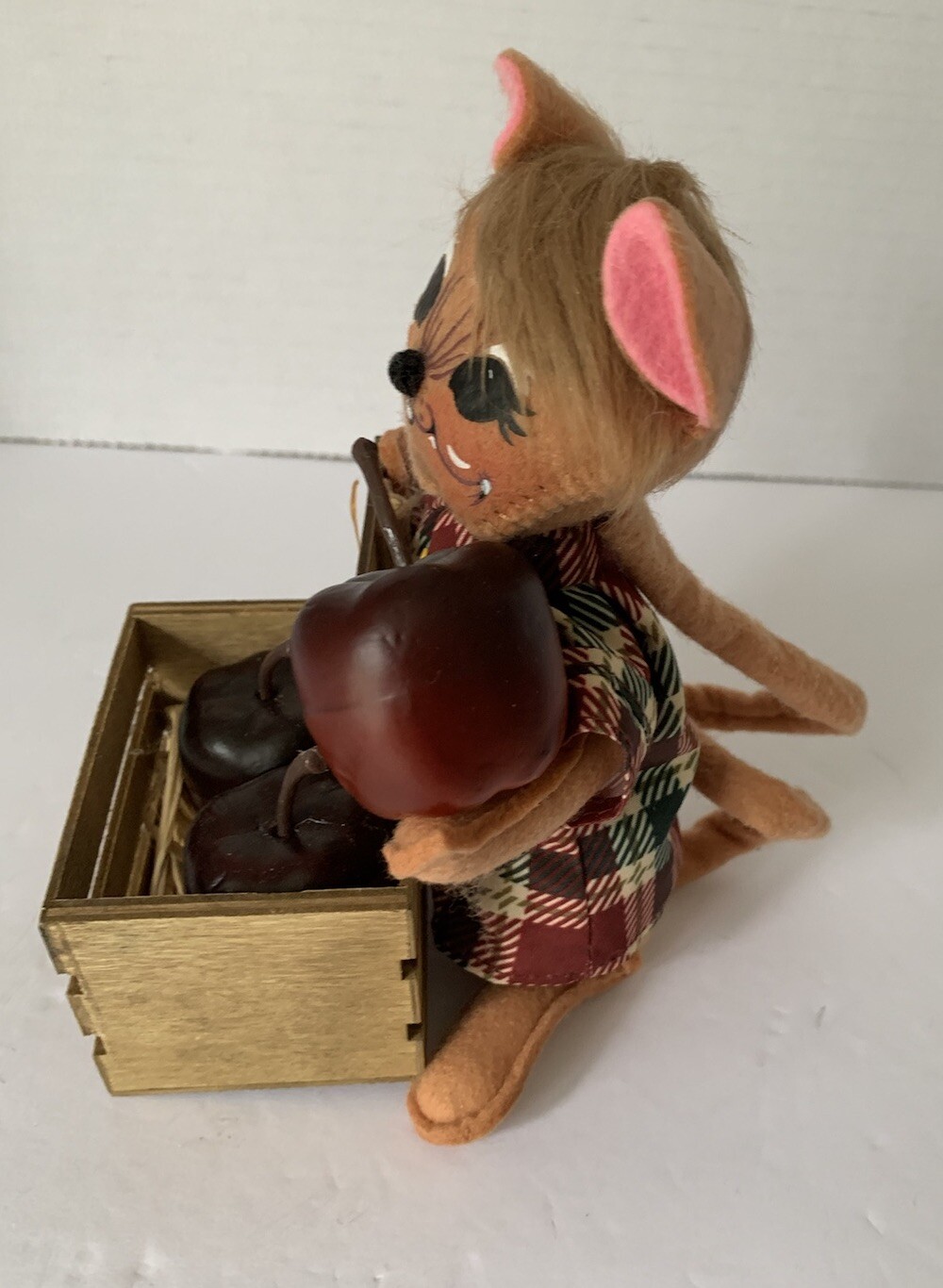 Annalee Autumn/Fall Mouse Apple Picking 6″ 2017