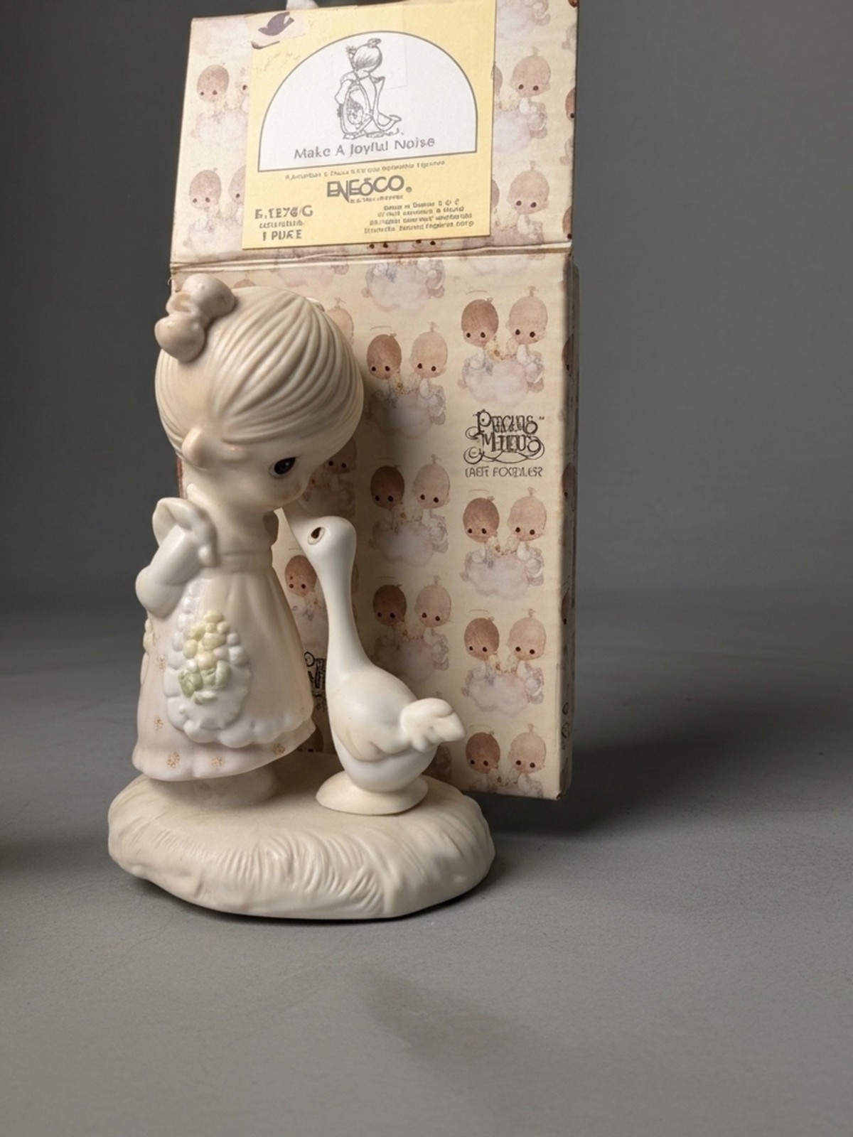Enesco Precious Moments Figurine Make A Joyful Noise Original 21