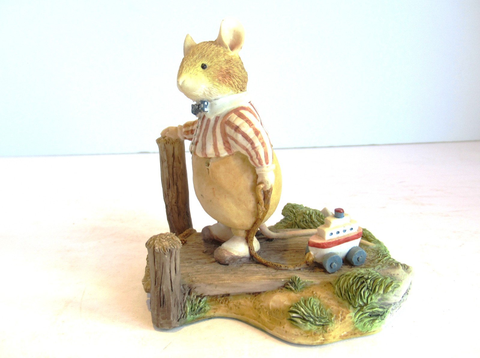 Villeroy & Boch Figurine Foxwood Tales Harvey Mouse 5 Picnic in Foxwood Marked