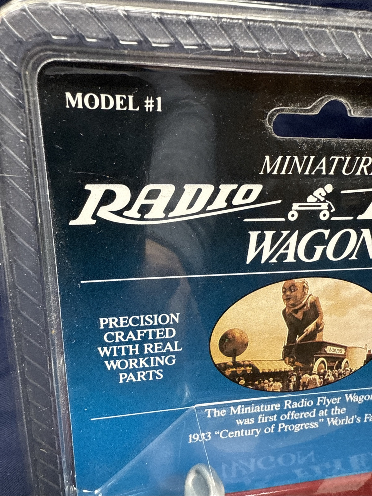 NEW 1990 Miniature Mini Radio Flyer Wagon Model #1 Sealed in Packaging BRAND NEW