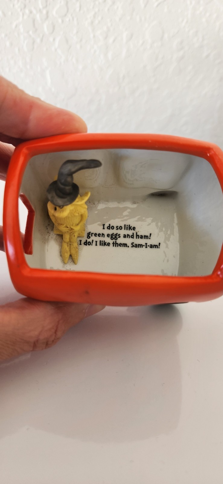 Dr Seuss Collection On A Train? Retired 2000 Hallmark Art Figurine Ceramic 1E