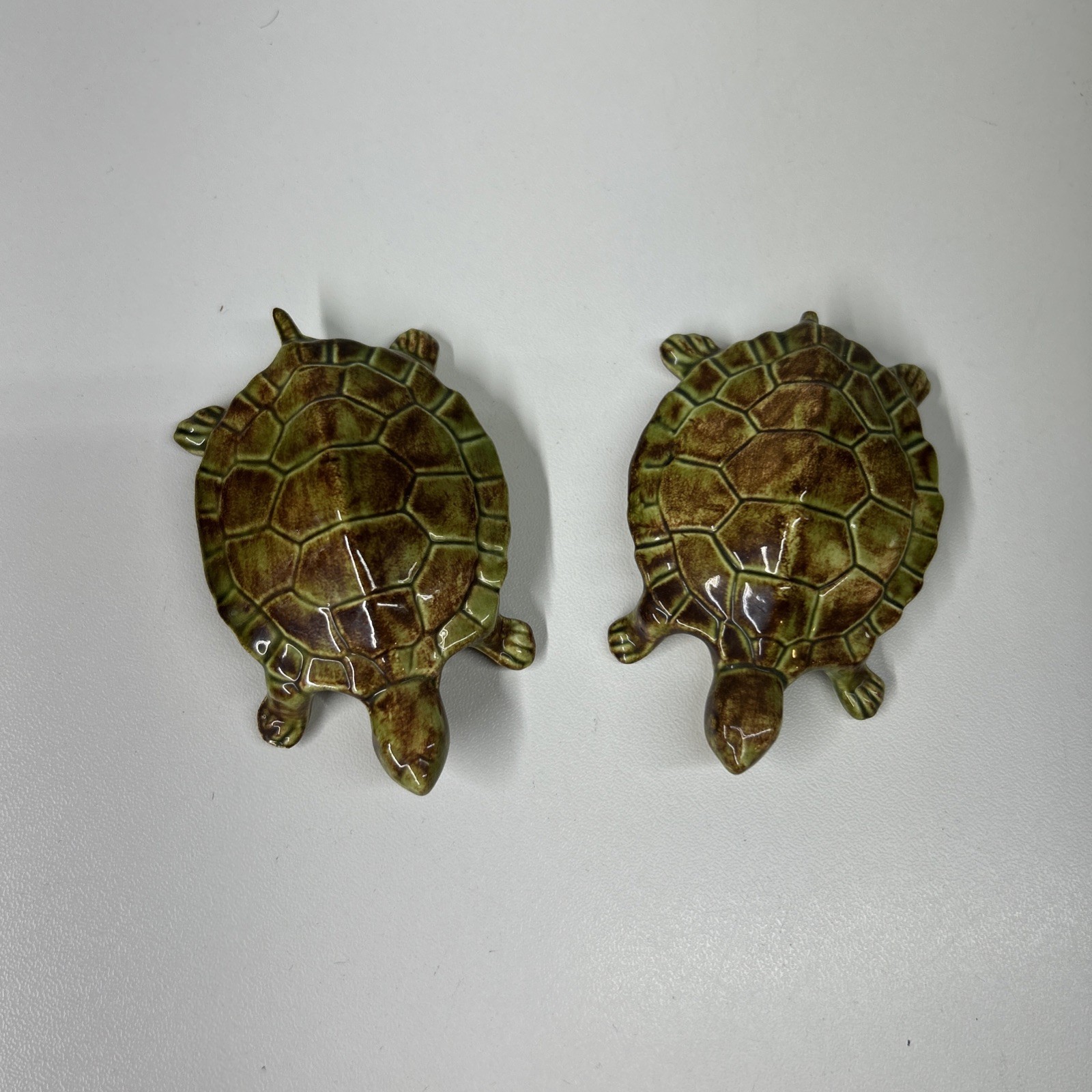 VTG Ceramic Naughty Anatomically Correct Turtles Boy And Girl Figurines