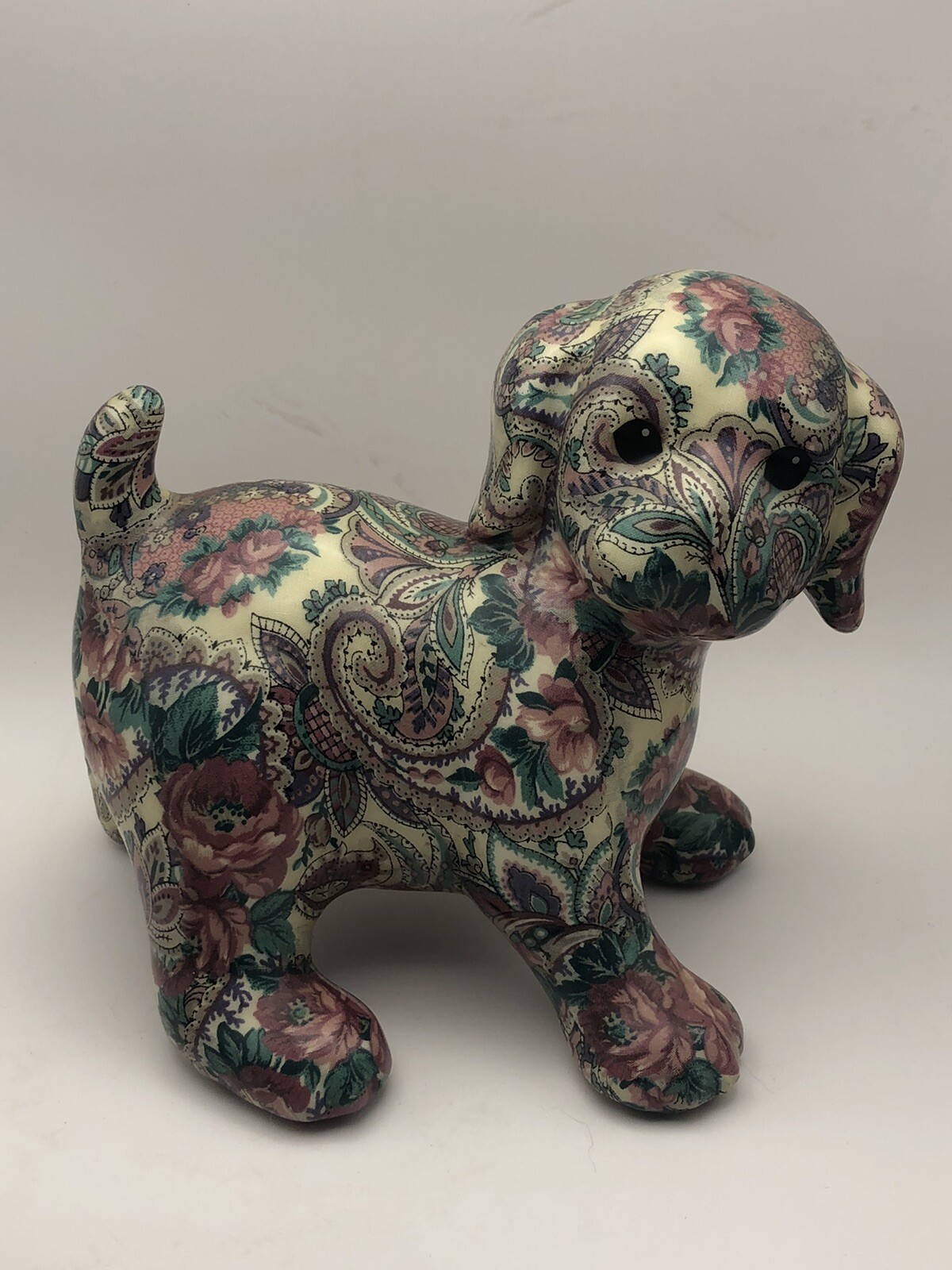 Joan Baker Designs Dog Vtg Patchworks paisley print ￼Dog Decor