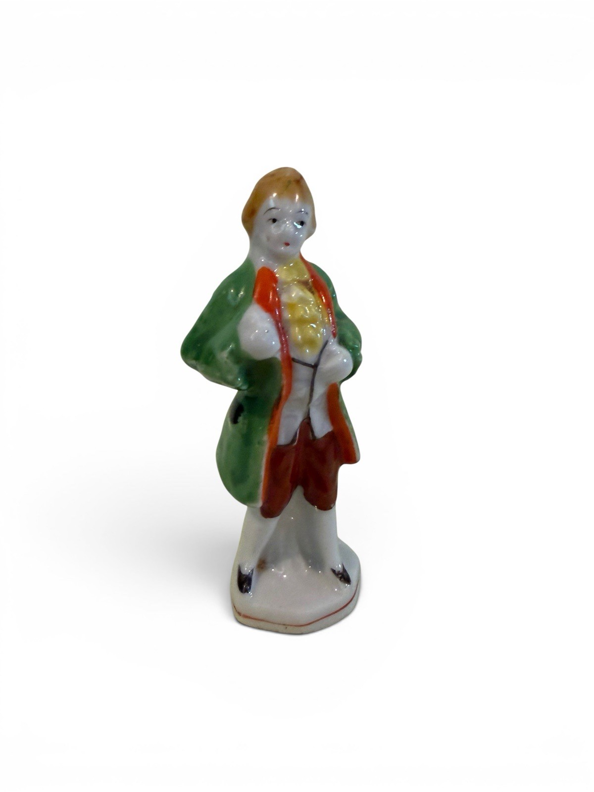 Vintage Victorian Man Figure Stamped Occupied Japan 3.25″ Tall