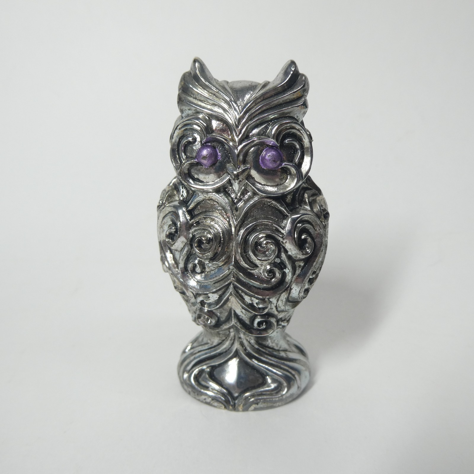 Franklin Mint Treasury of Owls Figurines Vintage YOU PICK Porcelain Metal Glass