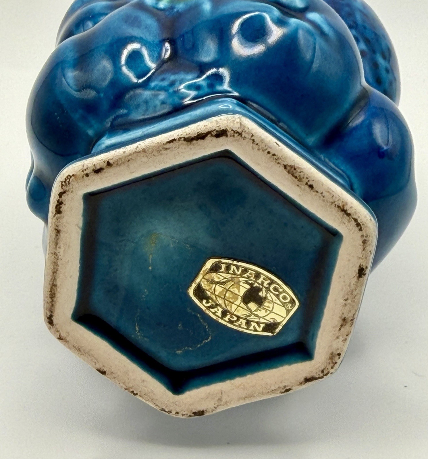 1960s Inarco Japan Ceramics Lot Of 7 Mood Indigo