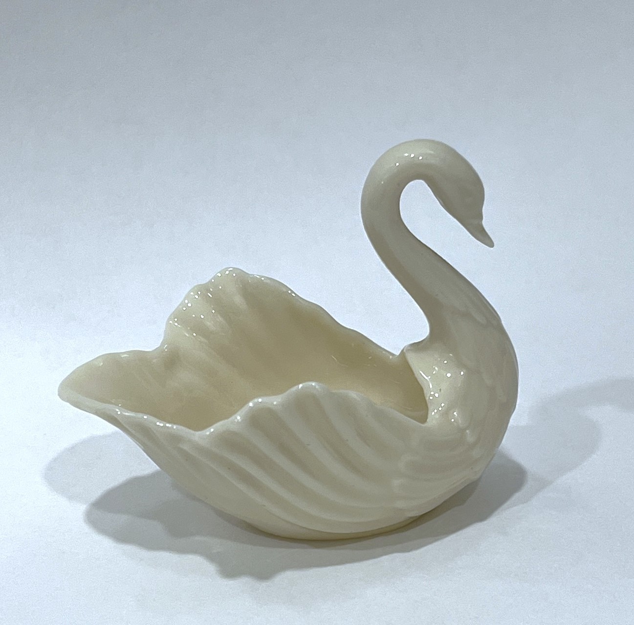 Vintage Lenox “To the Bride” Porcelain Swan Wedding Ring Trinket Dish Holder