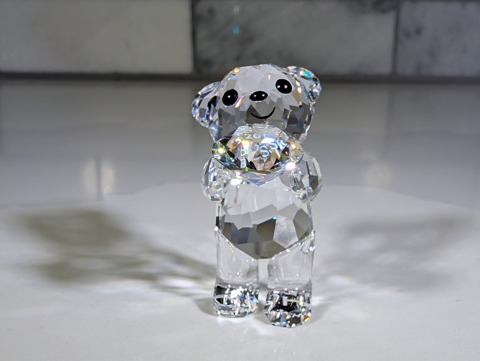 Swarovski Crystal Figurine Kris Bears A CRYSTAL FOR YOU SCS 2013 #5034222