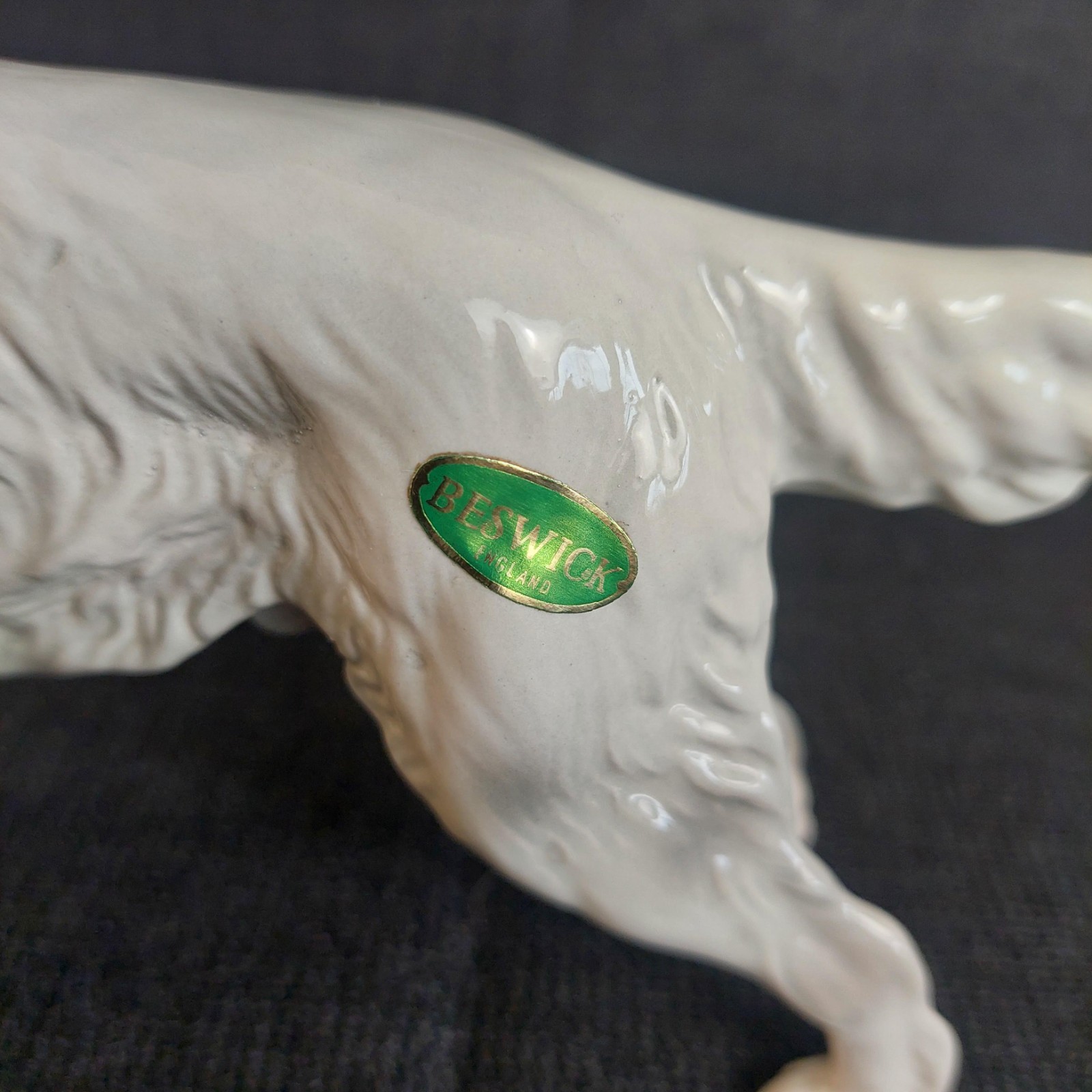 Beswick English Setter 973 Champion Bayldone Baronet figurine 5 1/2 inches tall