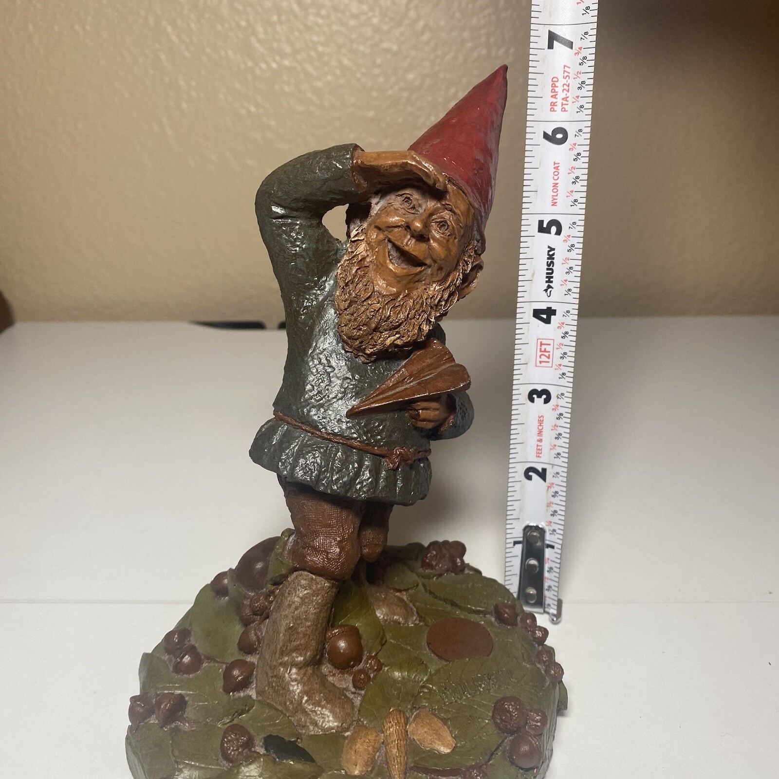 Thomas Clark Gnome WILBUR 1983  Edition #9 – 6,1/2 Inches Tall 4, 5/8 Inch Diam