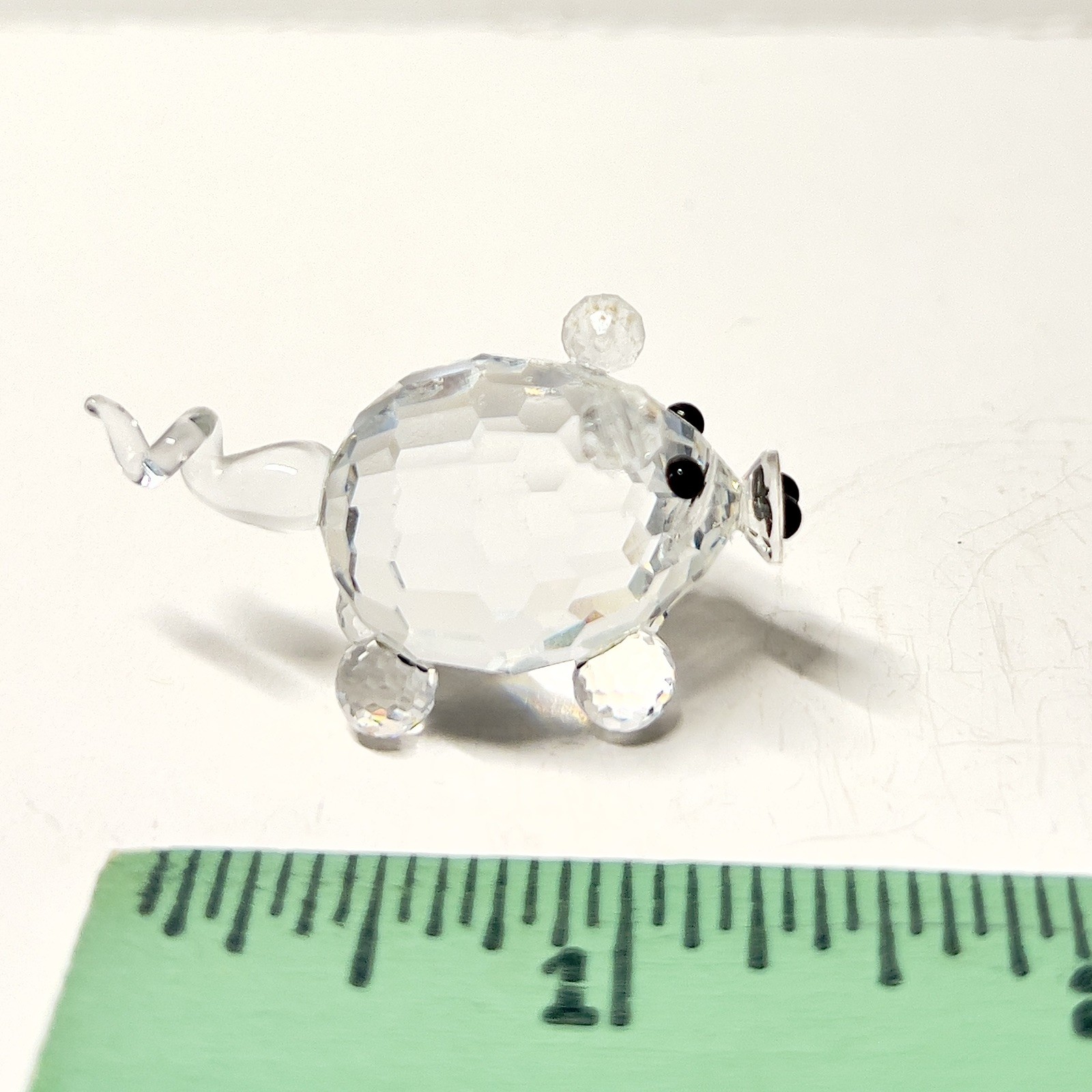 🐷 VINTAGE RARE Swarovski Crystal Piglet. Excellent Condition. Retired item