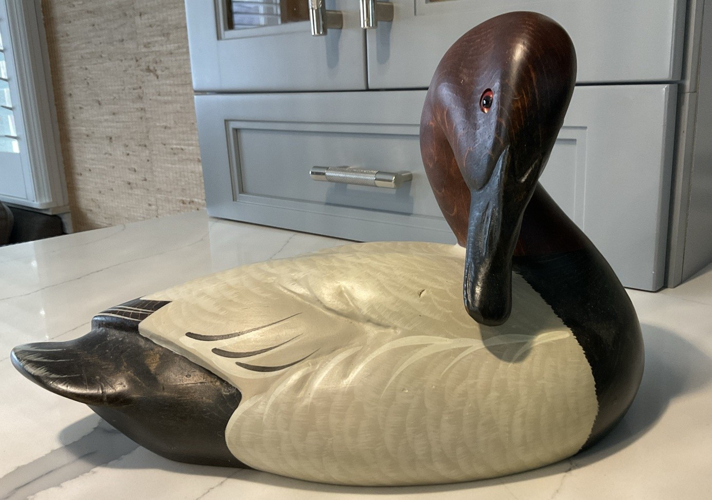 BIG SKY CARVERSHAND CARVED WOODEN MALLARD DUCK SIGNED/ NUMBERED