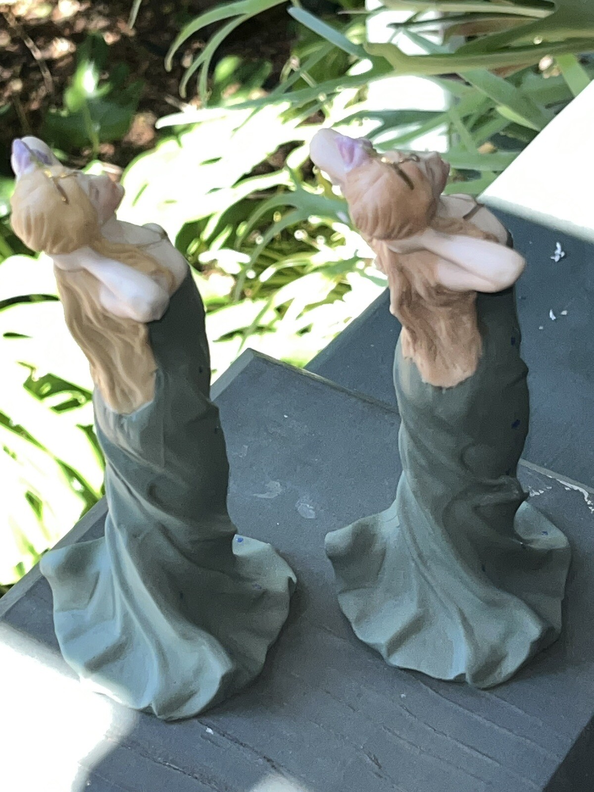 Art Nouveau bisque lady