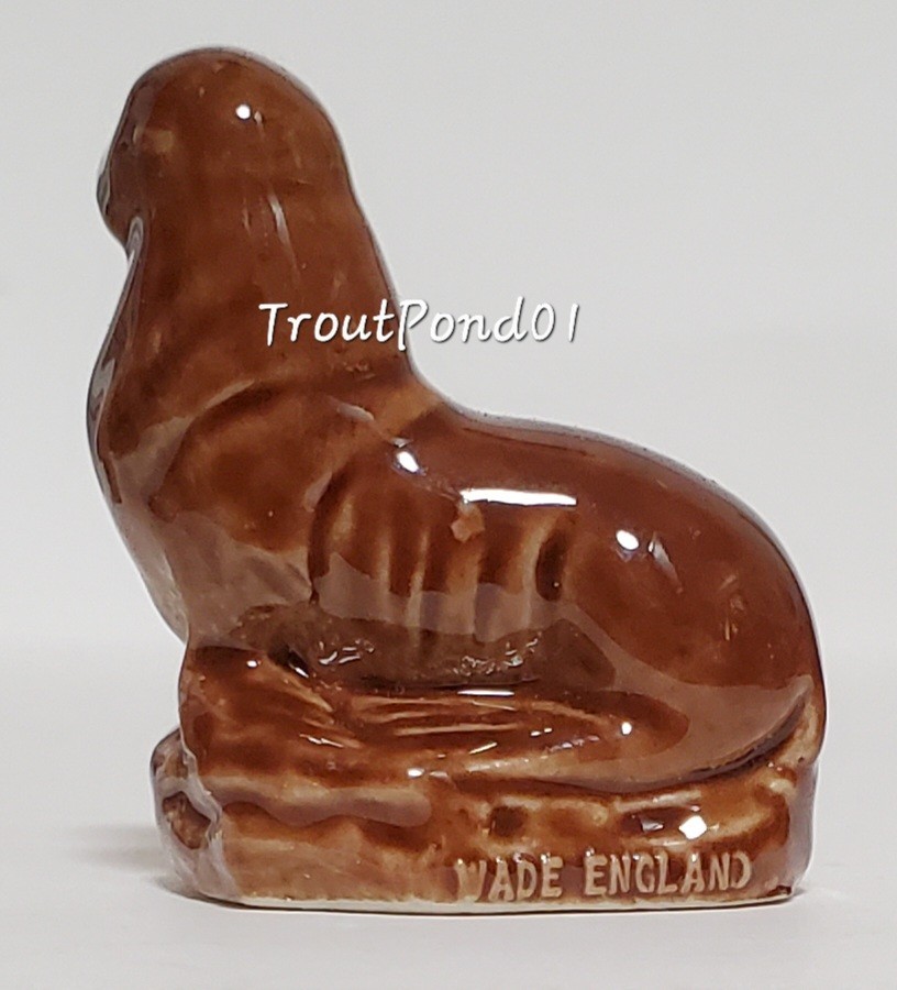 Wade Whimsies Seal Porcelain Figurine Variations Canadian 1967 TS Sealife US RRT