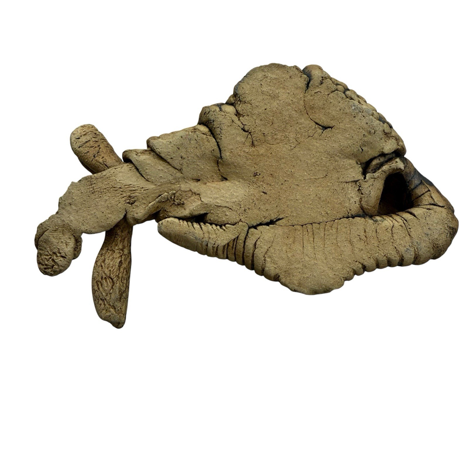 FRUMPS D & D Studios Clay Figure Road Kill Armadillo Tire Tracks Perch Buzzard