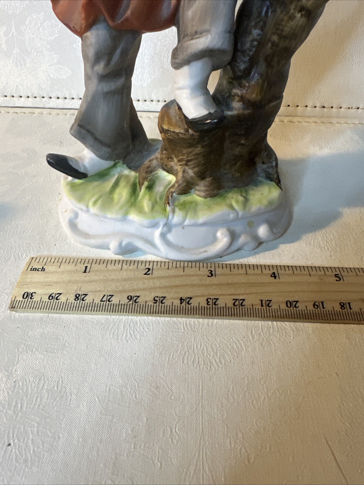 Lefton Artist Painting Frenchman En Plein Air Japan b