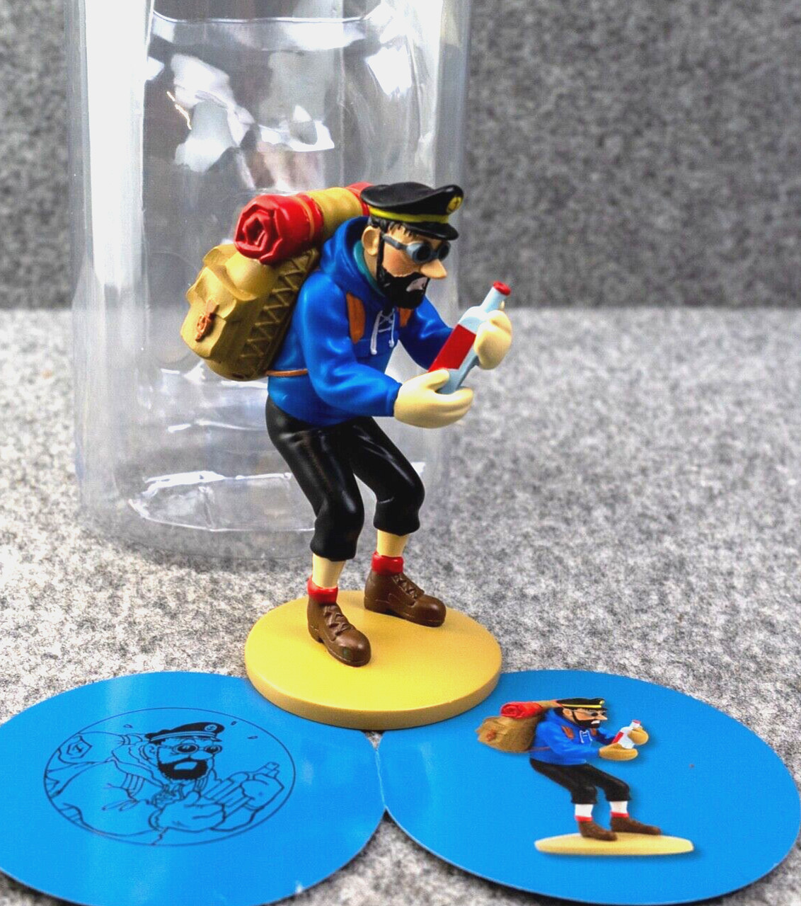 Tintin Figurine Moulinsart 42195 Alpine Haddock: Tibet 12cm Resin Officielle Fig