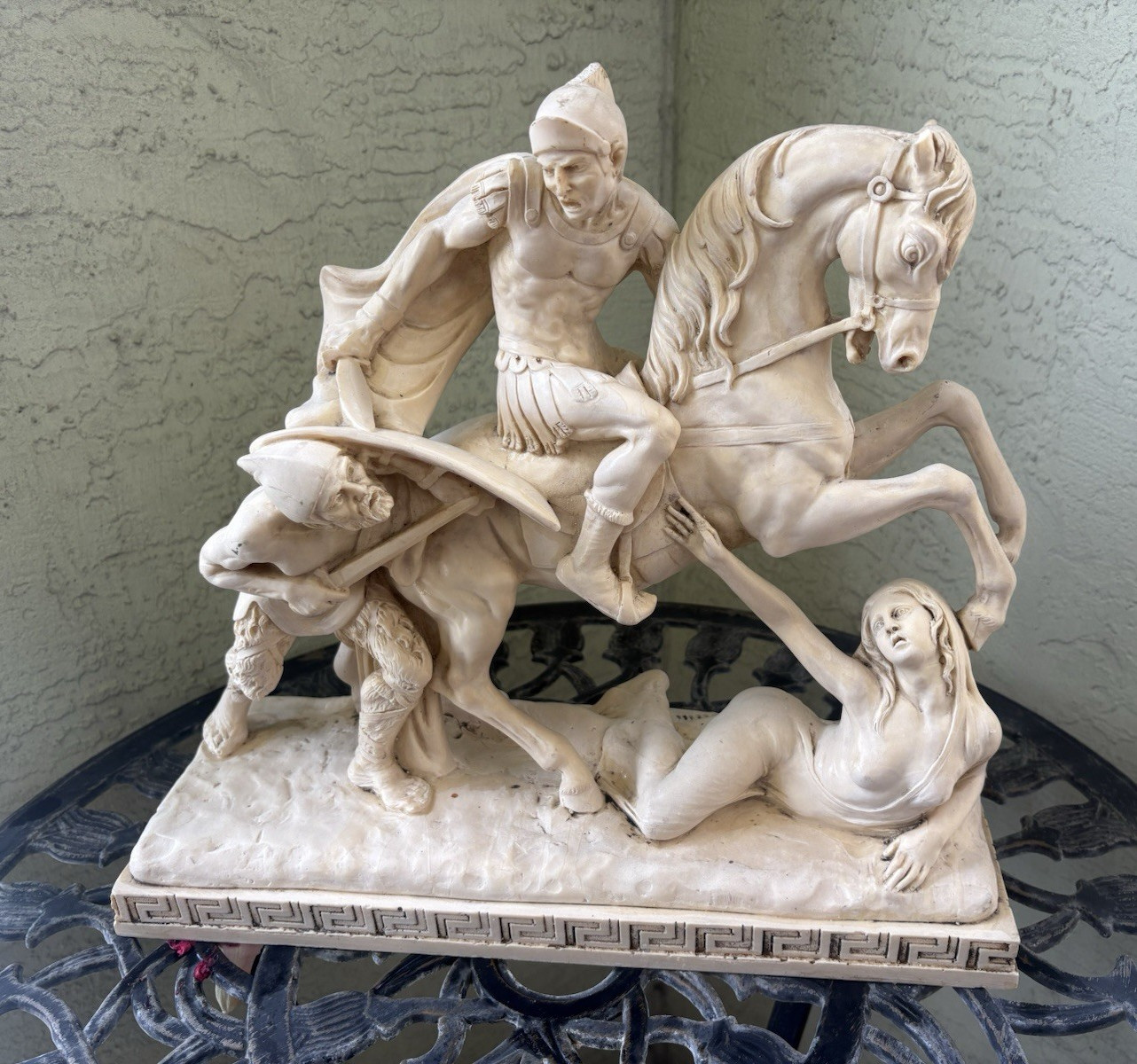 Vintage F. Santini Classical Mythology Sculpture