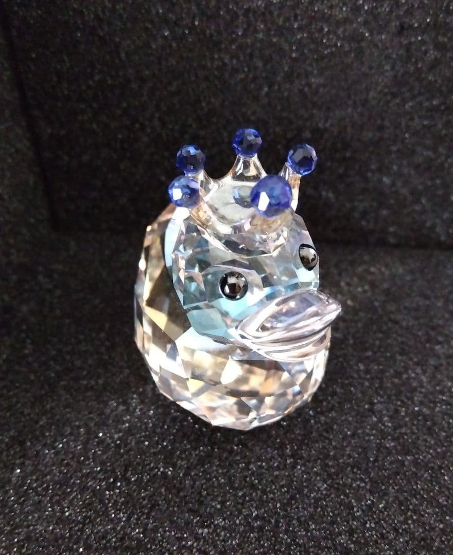 Swarovski Happy Ducks Royal Prince Princess Japan Good condition