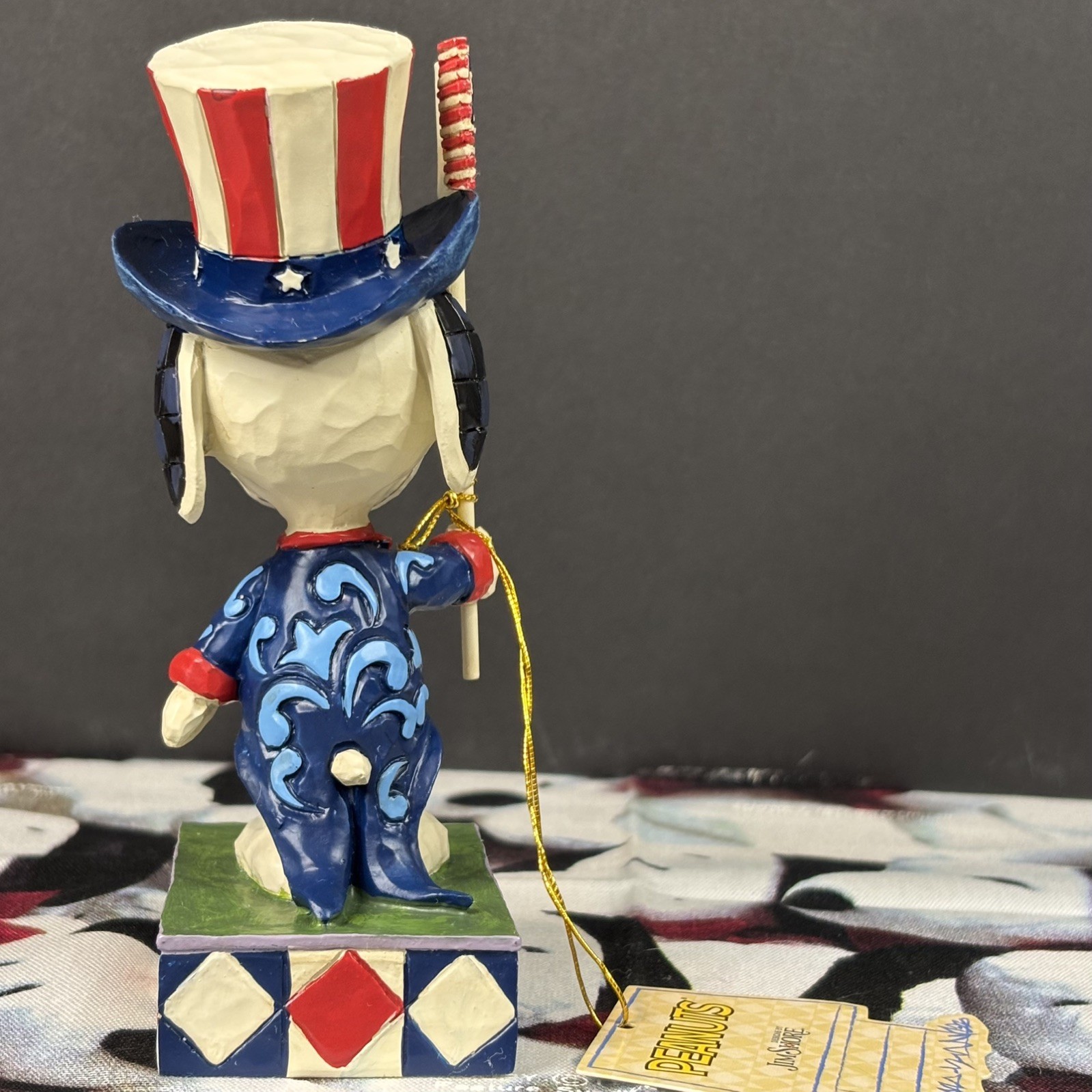 Jim Shore Peanuts Snoopy Patriot Figurine