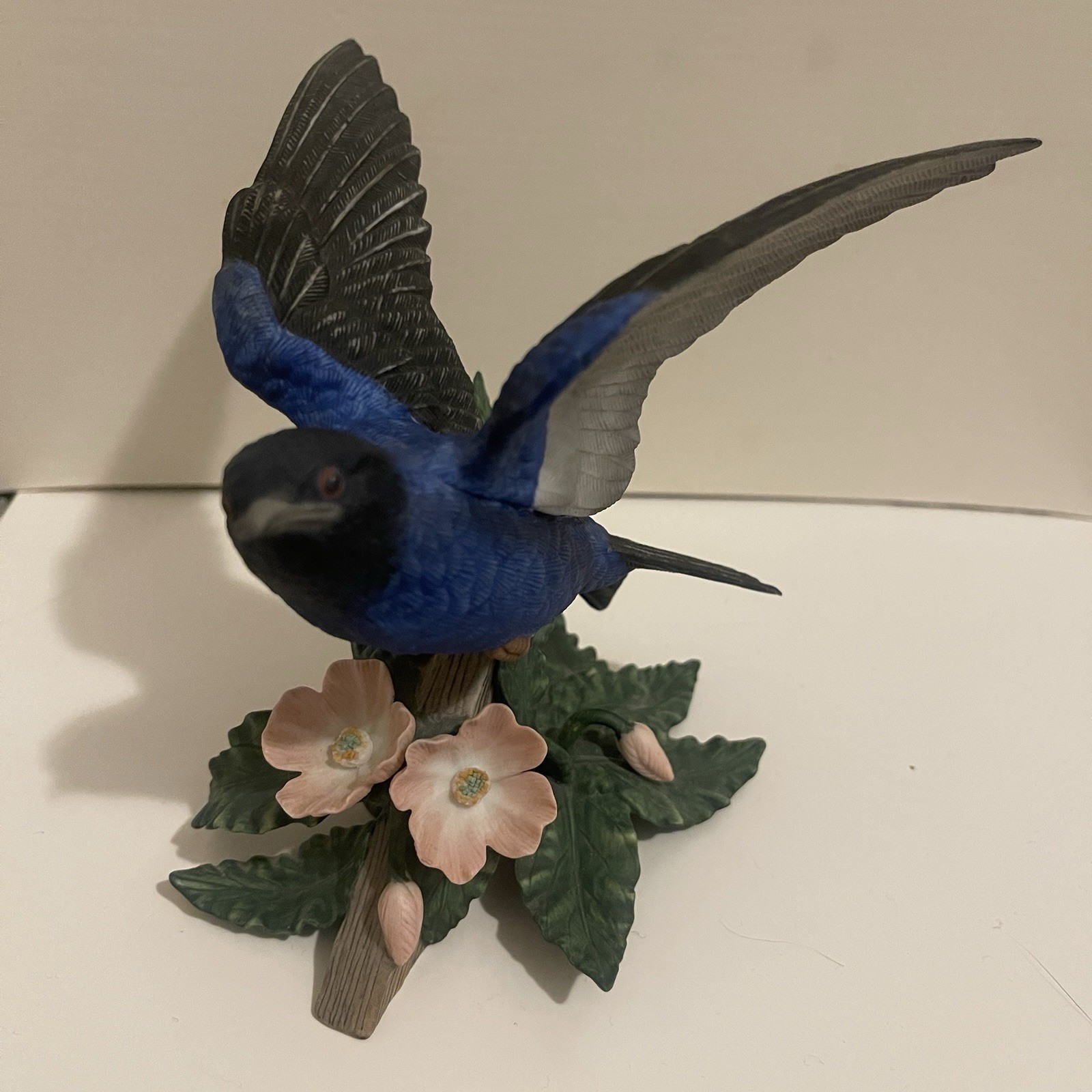 1994 Lenox Purple Martin Porcelain Figurine Pristine MINT Garden Bird Vintage