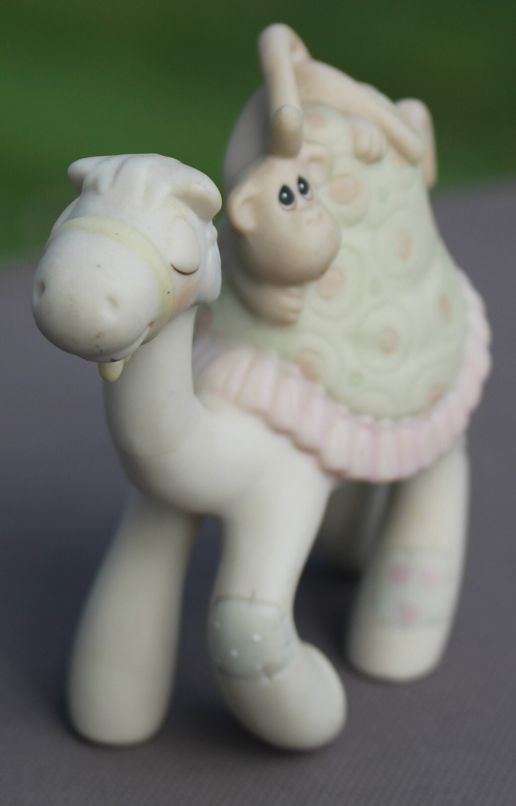 Precious Moments 1993 “Hope You’re Over the Hump” Figurine # 521671 camel monkey