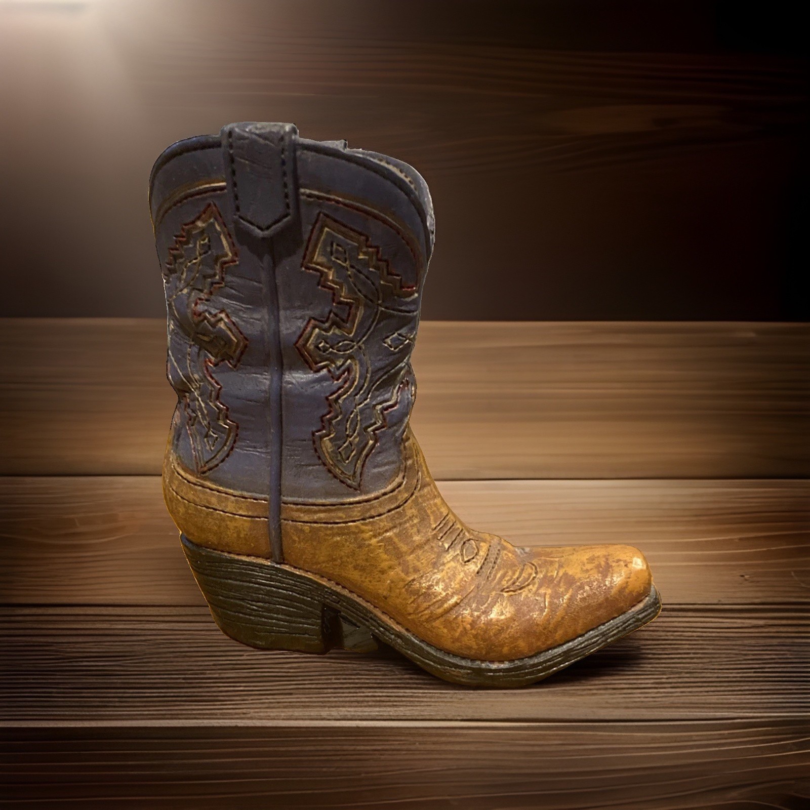 Western Decor Cowgirl Style Shelf Sitters Little Boot