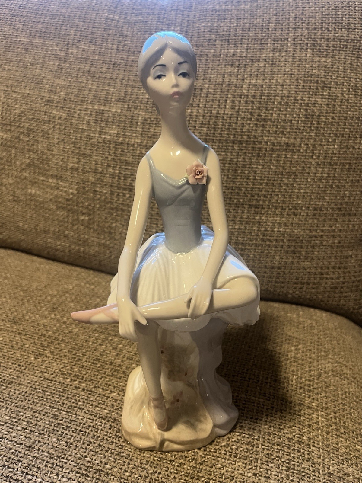 Ballet Dance Figurine Porcelain Made In Spain Very Nice