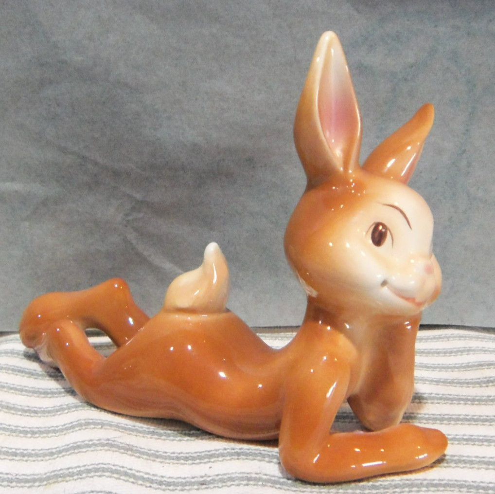 early 80’s Goebel porcelain character Rabbit figure-made in W. Germany