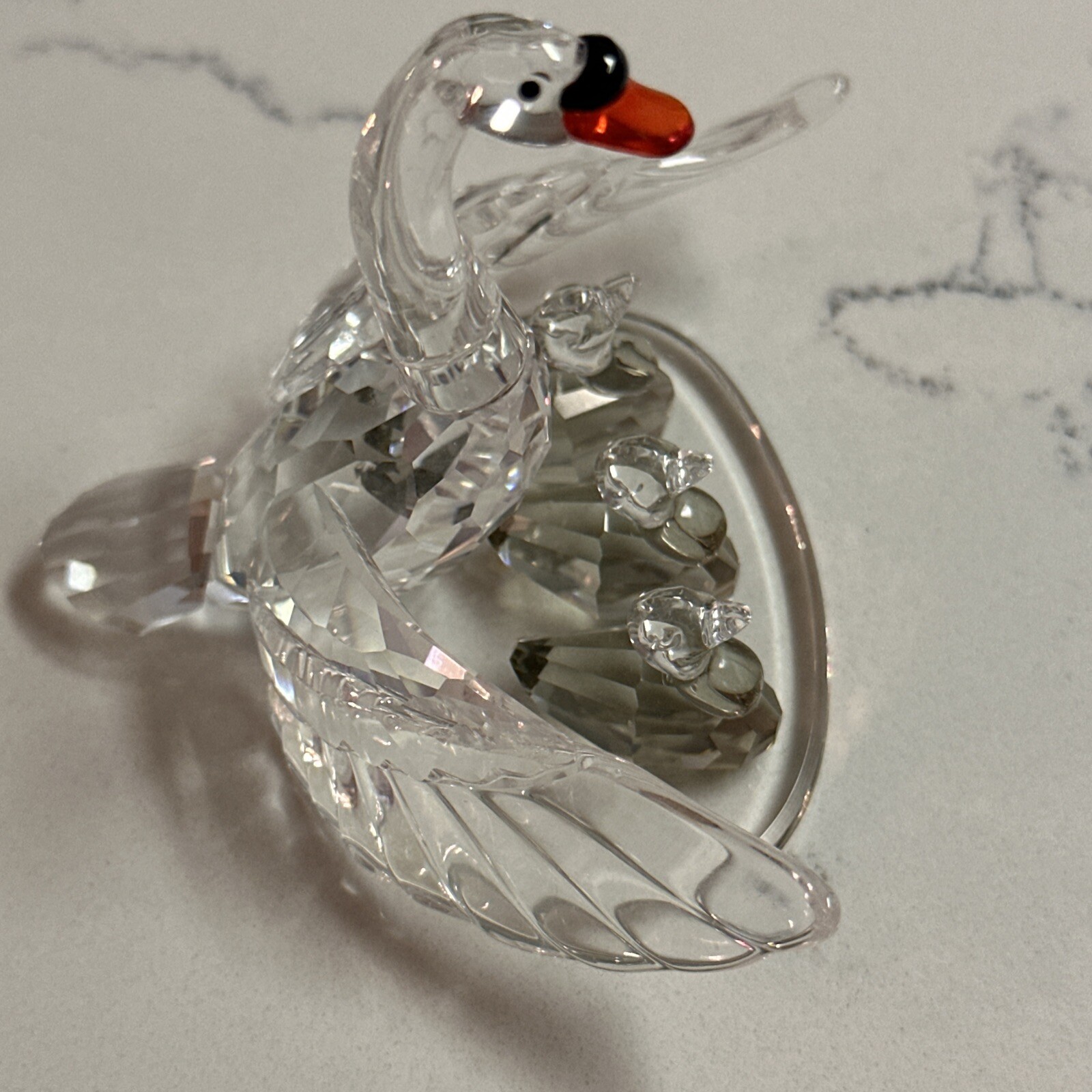 Swarovski Crystal Beauties of the Lake Swan Family