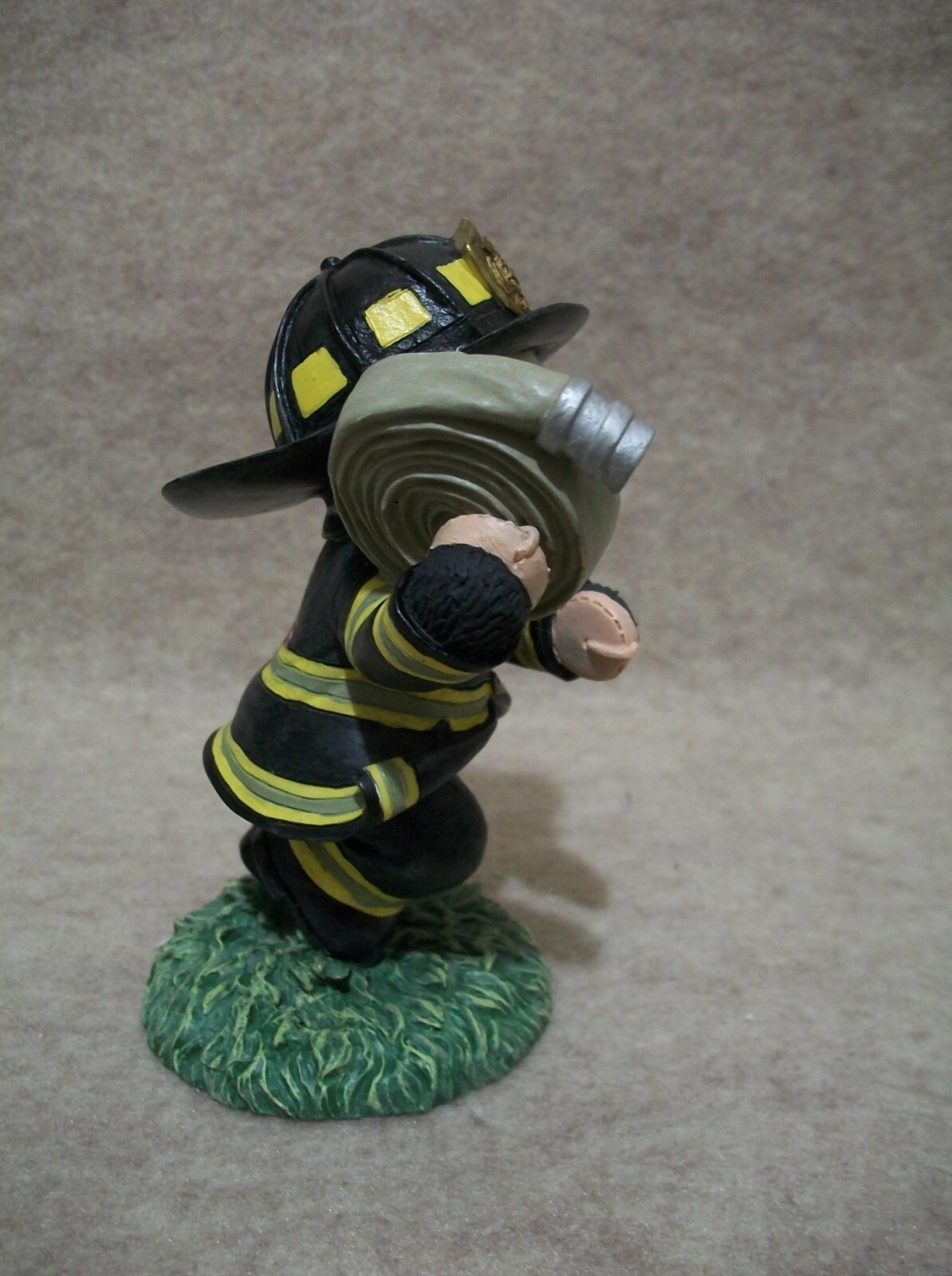 Ready for Action – Fireman – Mary Moo Moo Cow Figurine