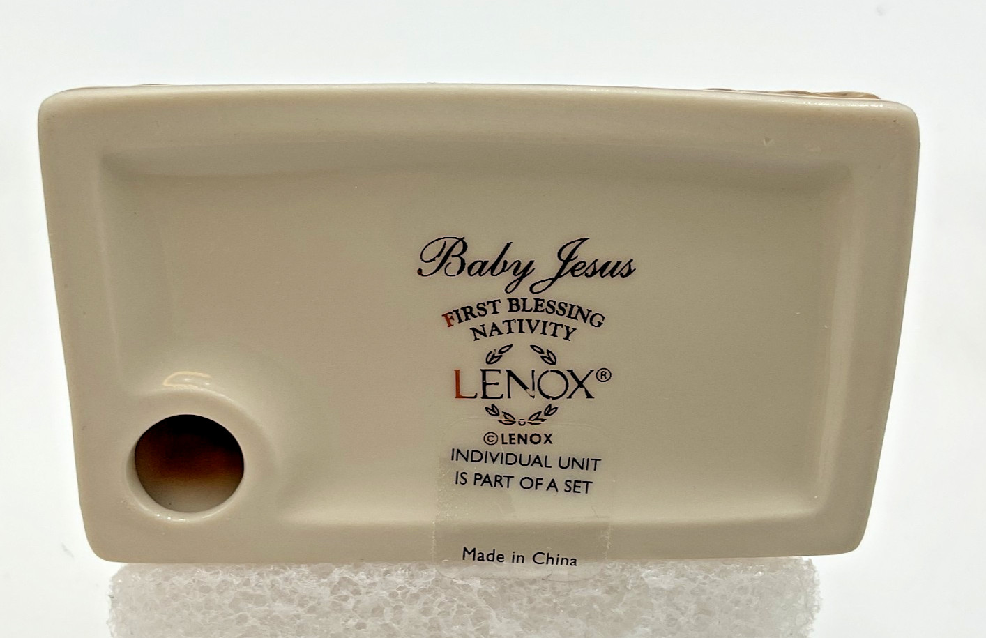 Lenox First Blessing Nativity The Holy Family Figurines 3 Piece Set