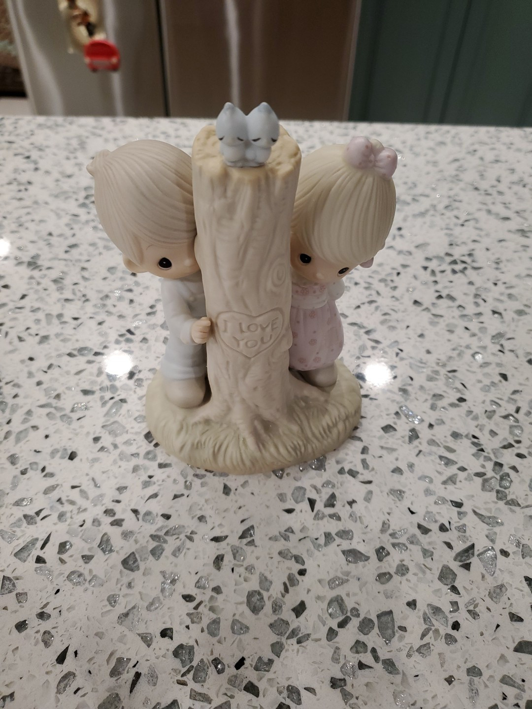 Jonathon David Precious Moments 1979 E-3116 Thee I Love MINT Figurine Vintage