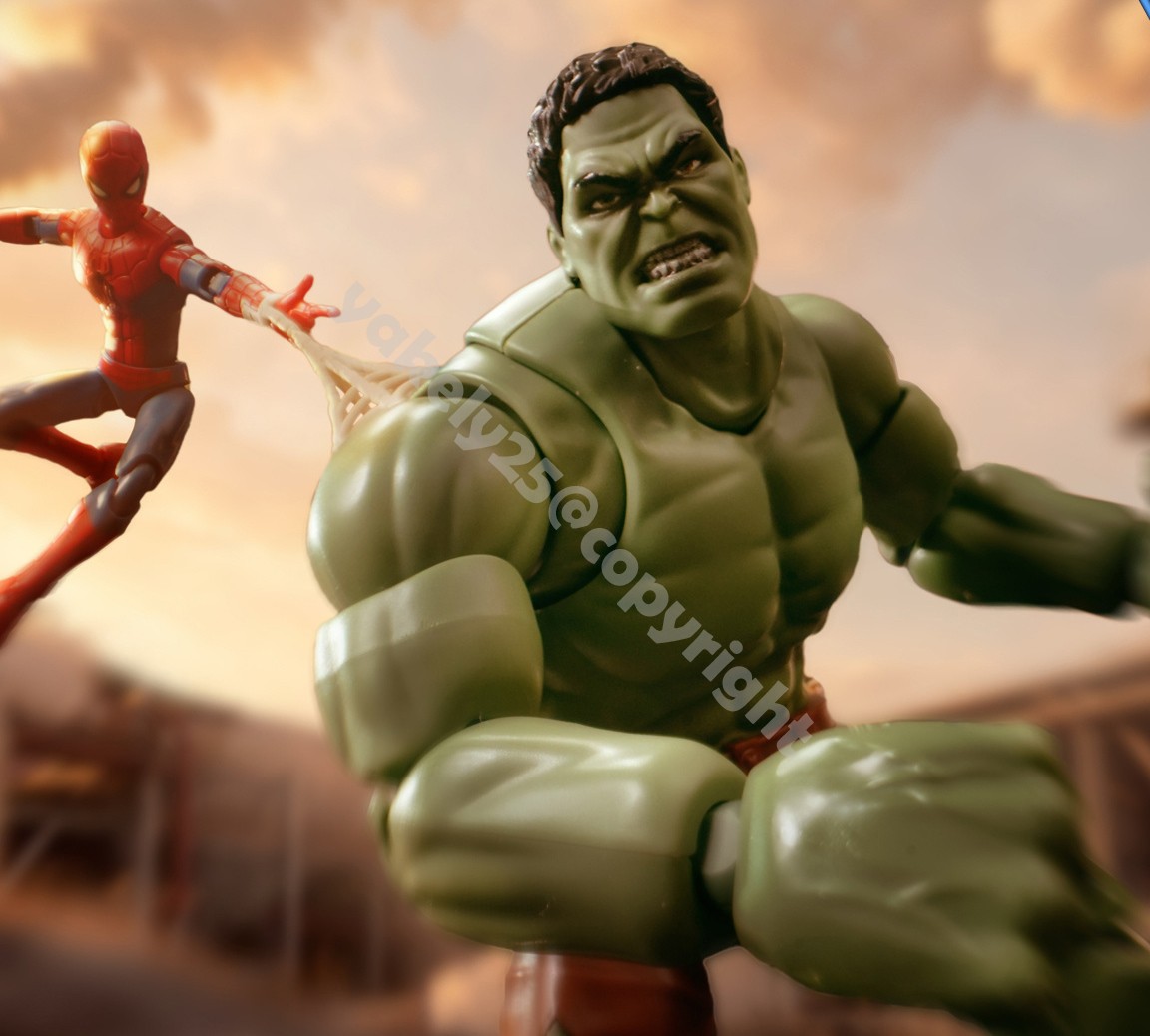 Hulk Spider-Man Brand New Day Blokees Champion Lite 01 12cm Model Kits Figure