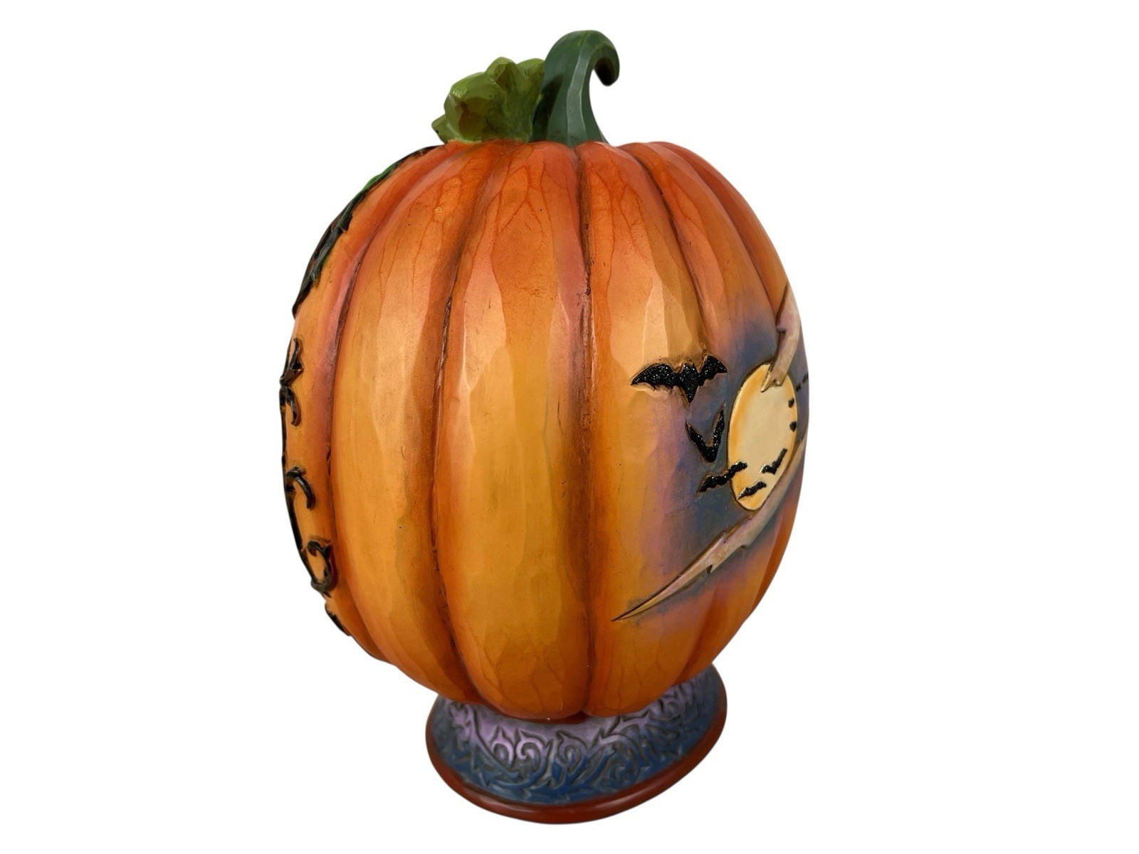 Jim Shore LIGHTED PUMPKIN DIORAMA FIGURINE-COME IN FOR A SPELL 6014484 NEW