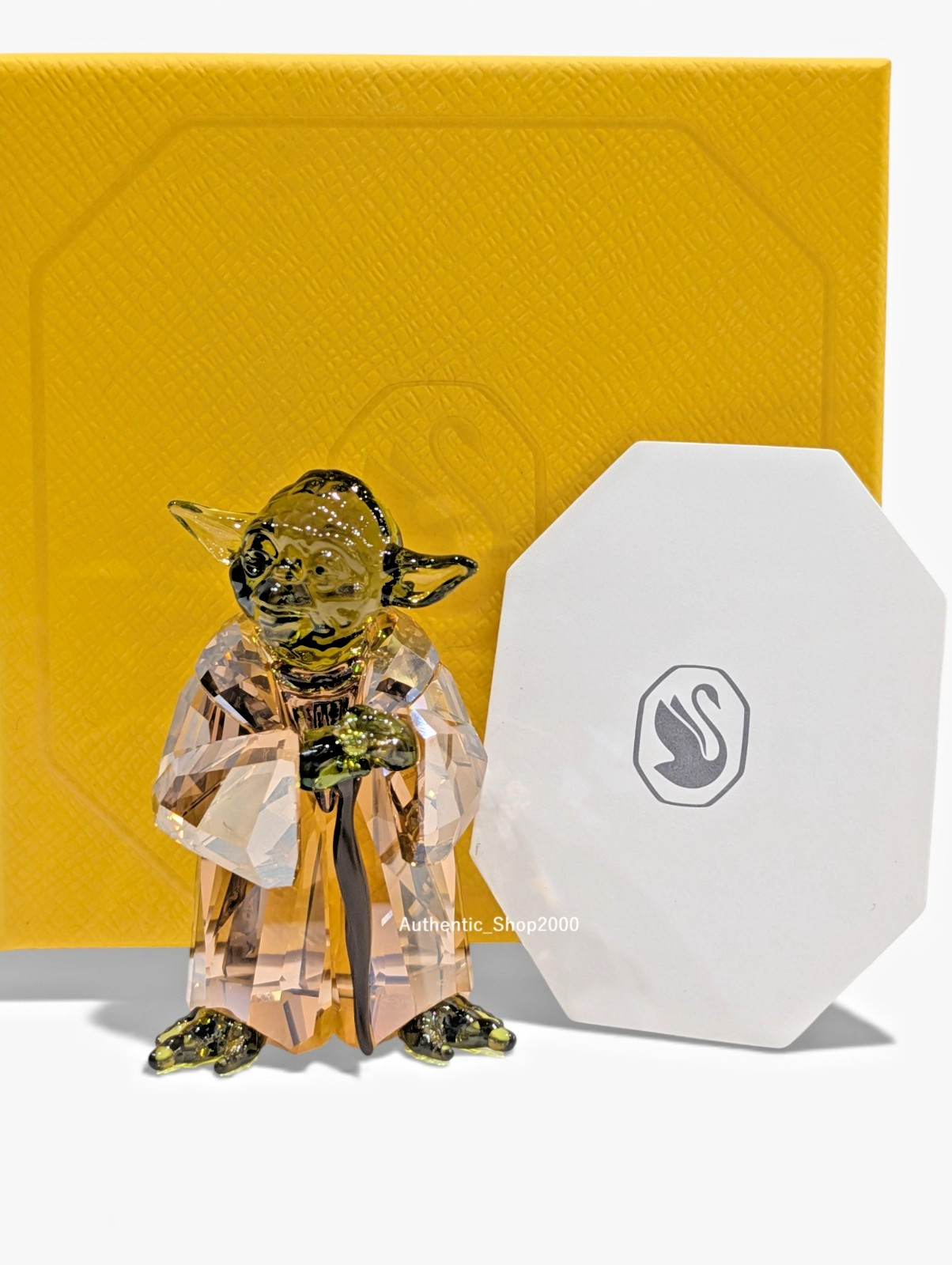 New in Original Box 100% Authentic SWAROVSKI Star Wars – Master Yoda 5755884