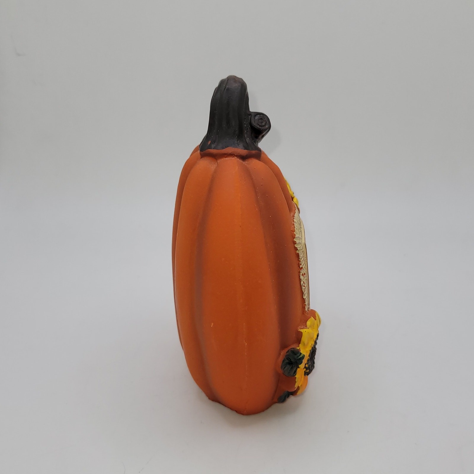 Ceramic “Hello Fall” Pumpkin – Autumn Decor Freestanding