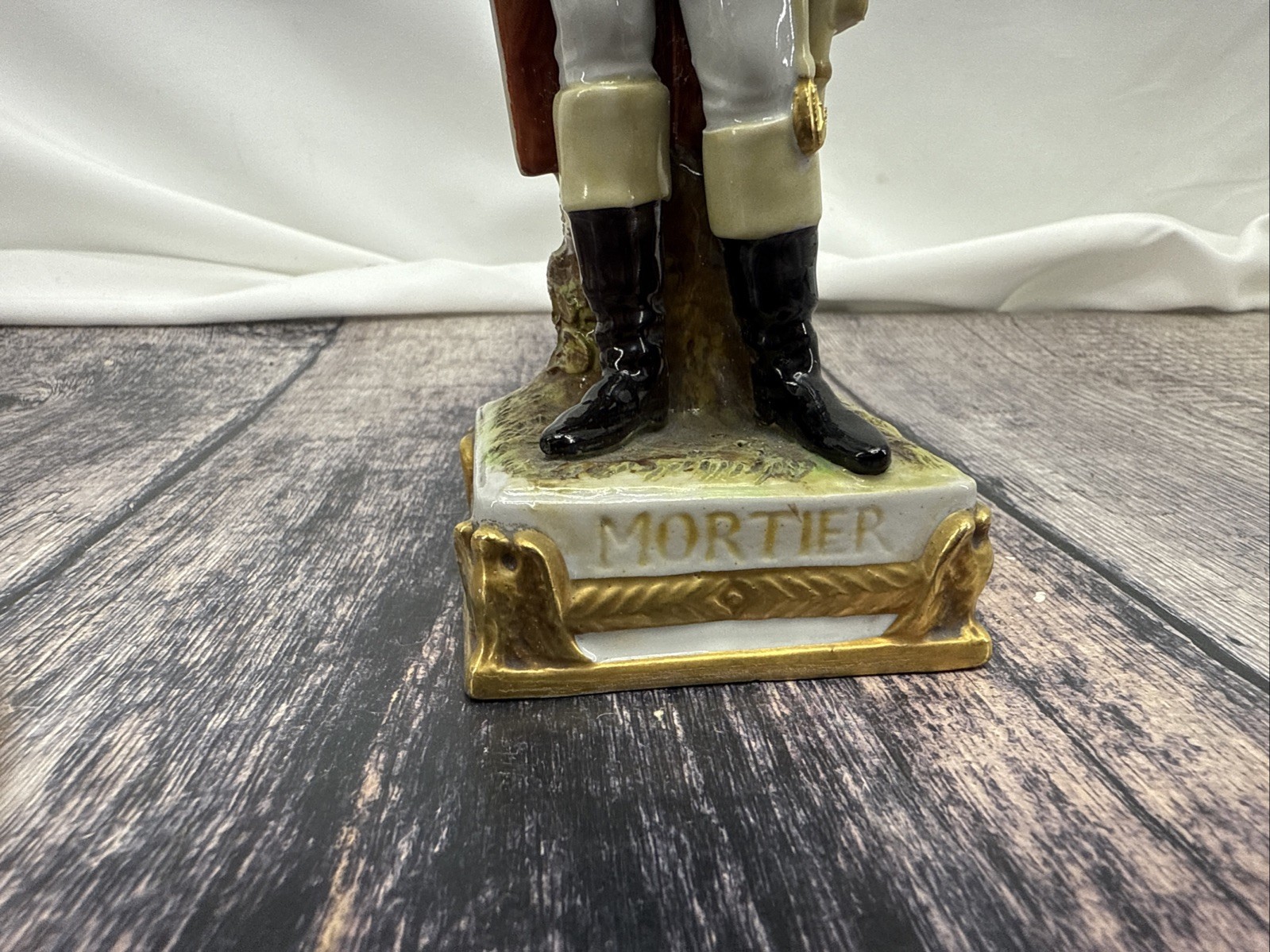 Vintage scheibe alsbach porcelain napoleon general figurine statue MORTIER