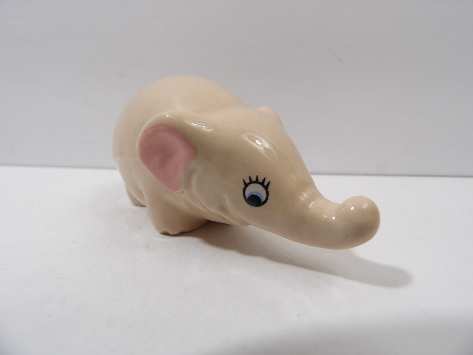 Wade England Pocket Pals “Tusker The Elephant” Happy Figurine ~ 2 3/4″ Long
