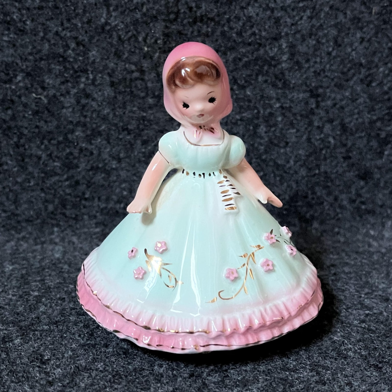 Josef Originals Girl Figurine Vintage Little Internationals Brazil * READ