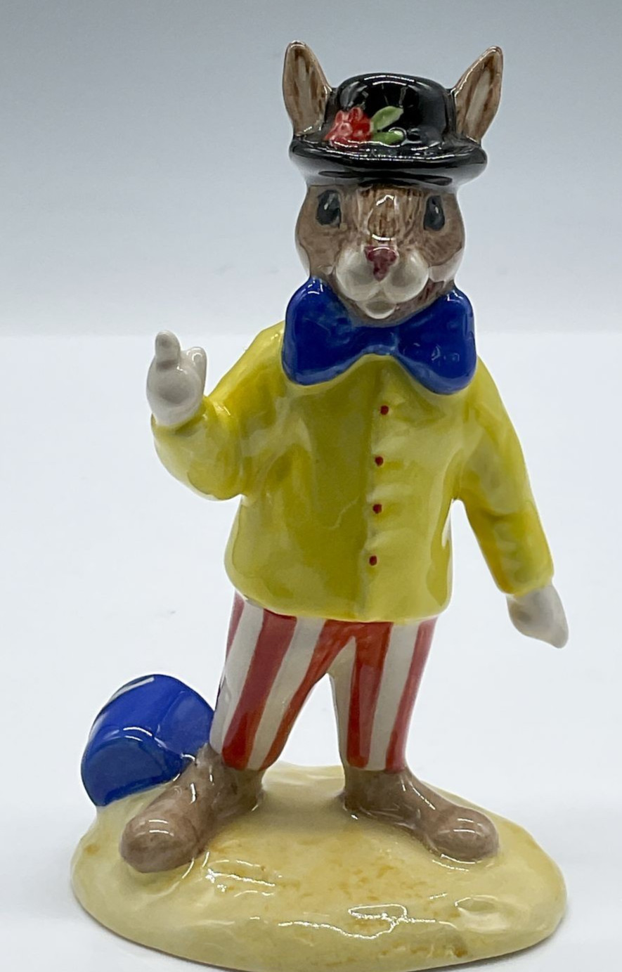 MINT Royal Doulton England Bunnykins Special Limited Edition JOKER- #2312/2500