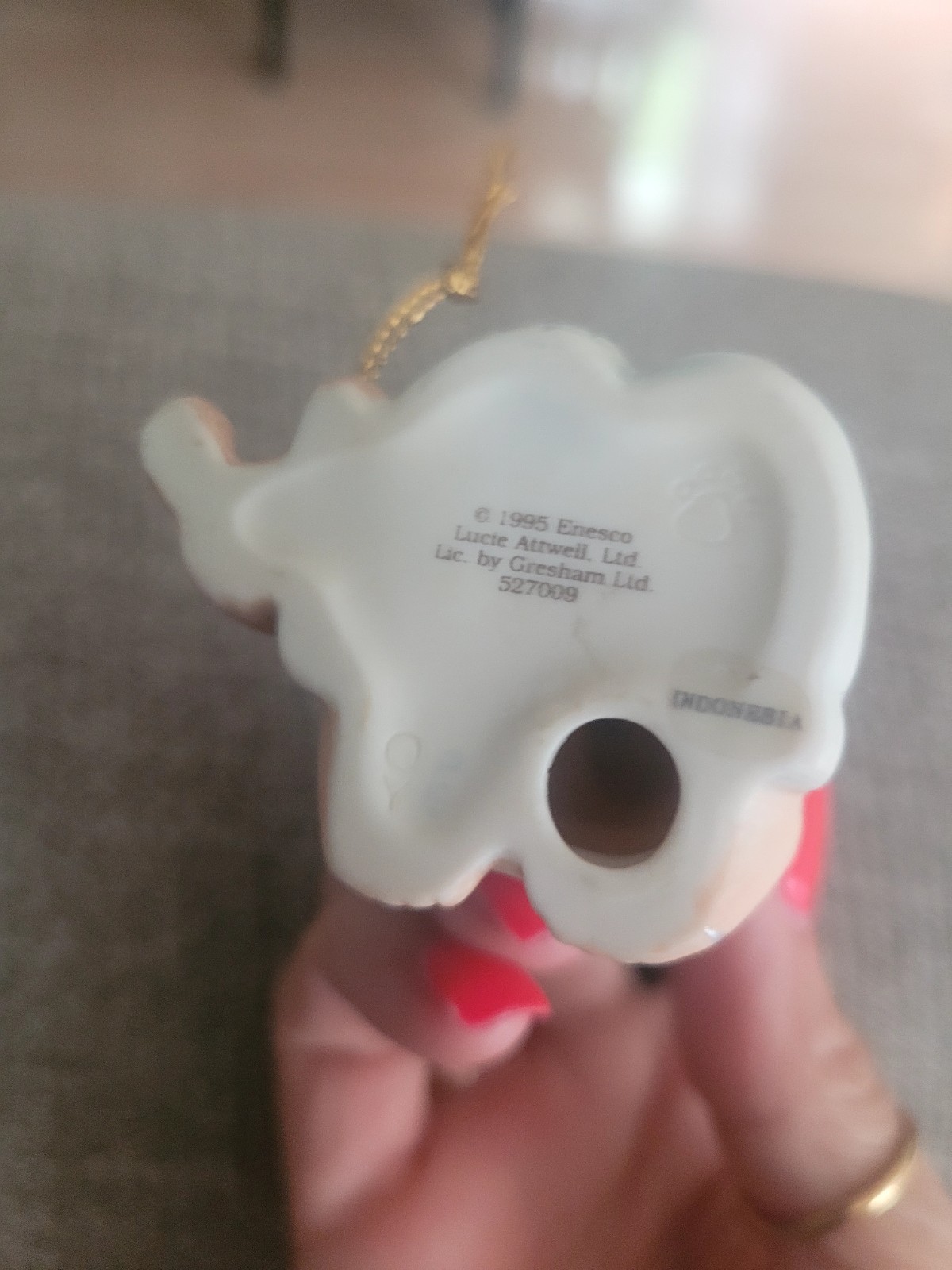 Enesco Memories 1995 of Yesterday Porcelian Fig. Vintage