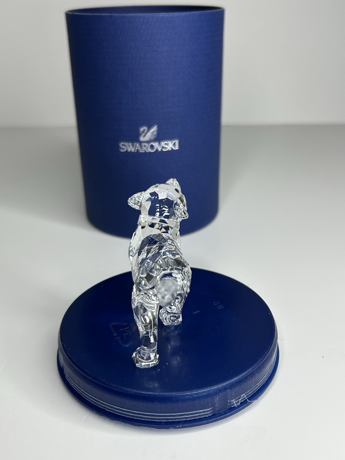 Swarovski Crystal Lion Cub Figurine Clear Animals Adults Lion Boxed 1194148