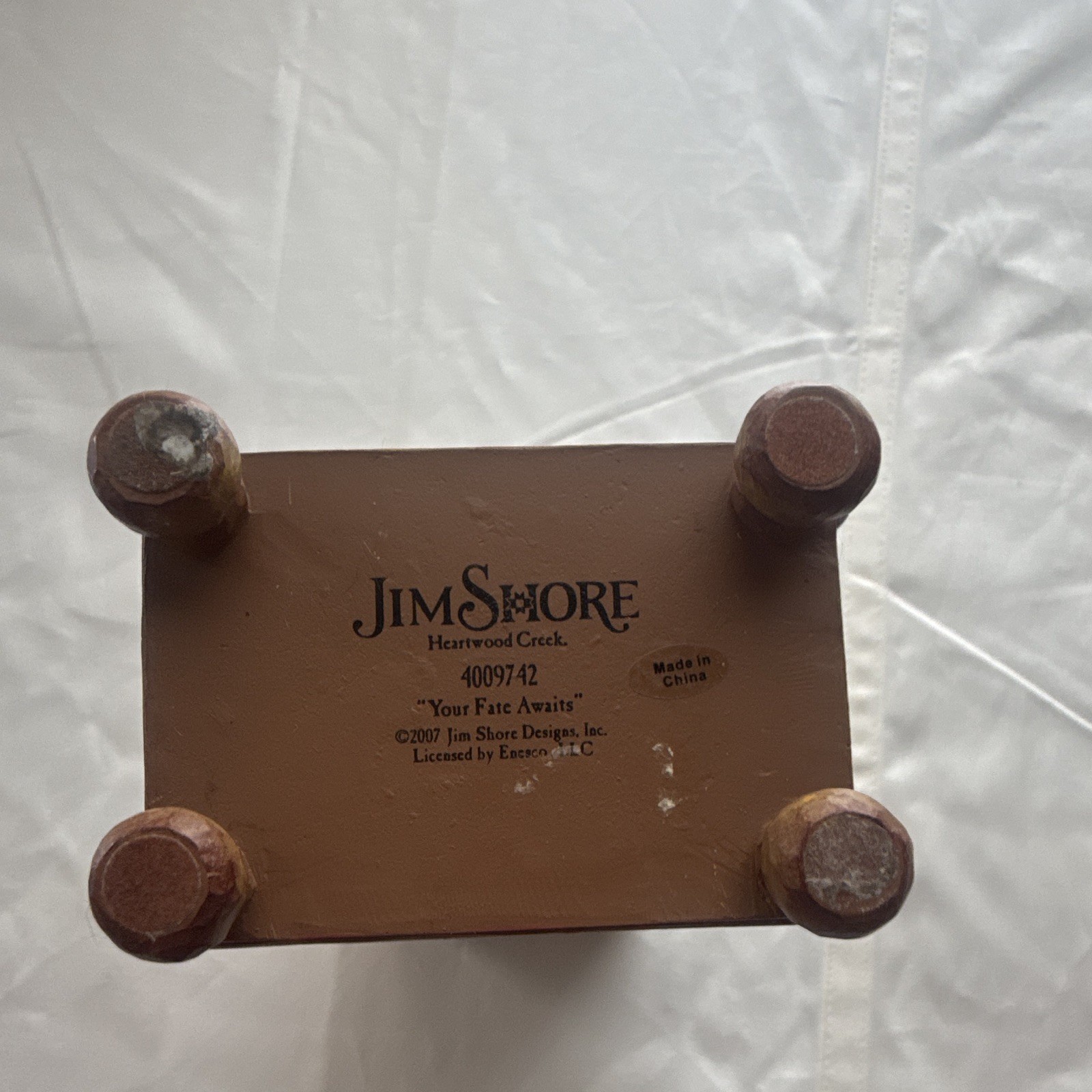Jim Shore Heartwood Creek 4009742 Ali Baba Fortune Teller Resin Figurine 8.5in