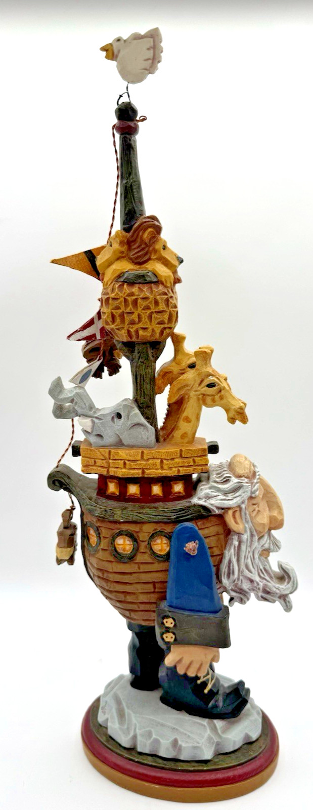​David Fryman Land Ho Noah’s Ark Figurine Limited Editions 1999 #738/3500 Signed
