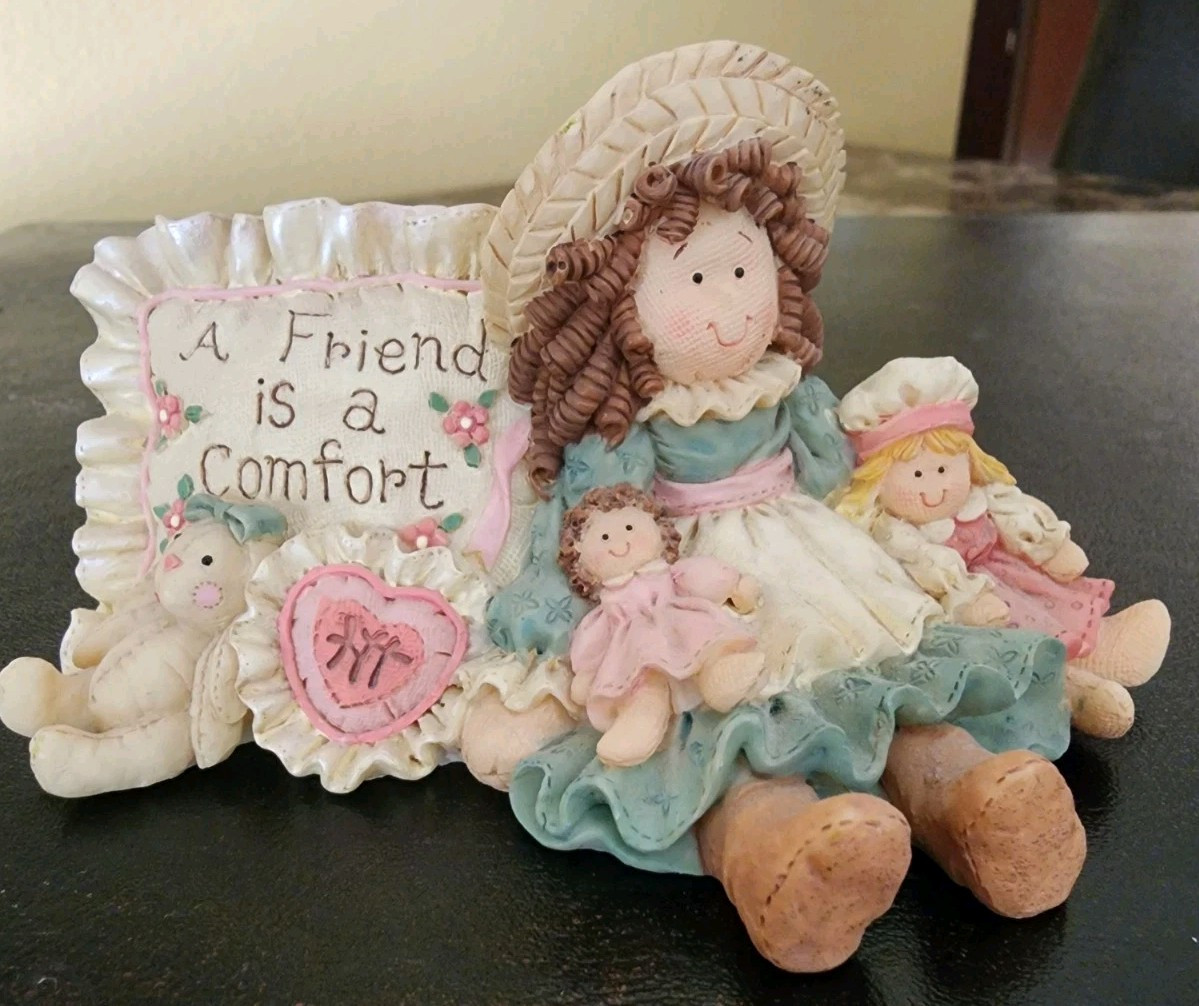 LE San Francisco Music Box Co. Heart Tugs Statue “A Friend Is A Comfort” 2E/620