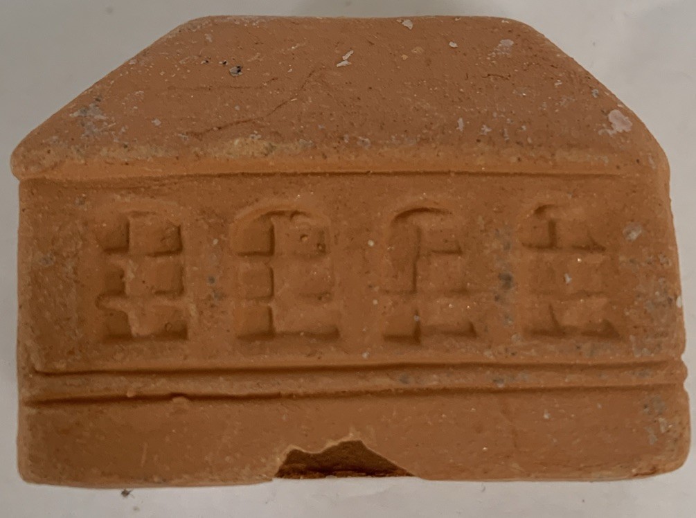 5 Mini 3D Clay Terra Cotta Houses Village Rustic Primitive Craft Holiday Decor